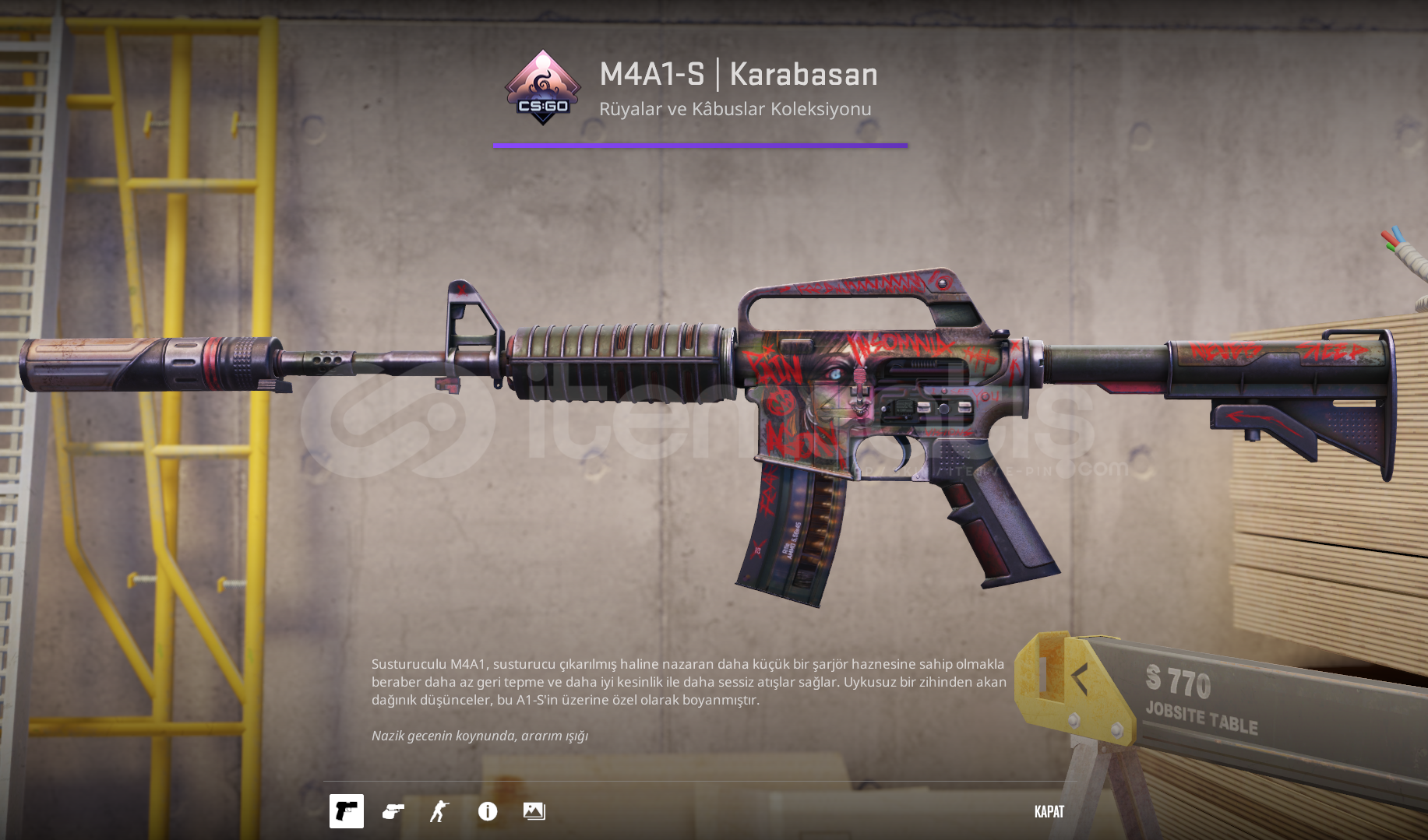 ⚡ M4A1-S | Karabasan ⚡ M4A1-S | Karabasan