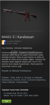 M4A1-S | Karabasan