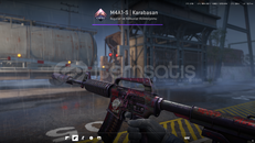 M4A1-S Karabasan Parıldayan Çıkartmalı