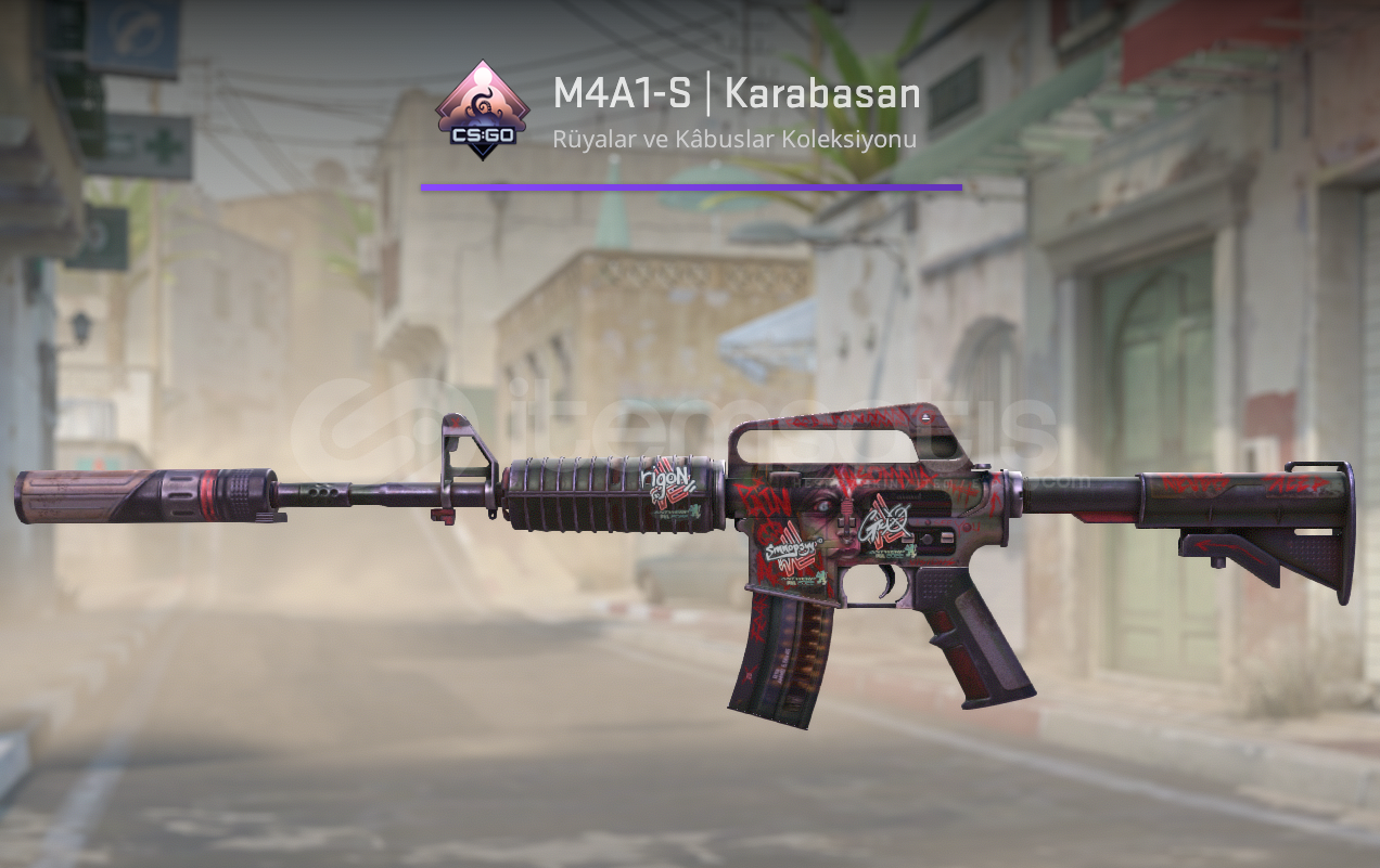 M4A1-S | Karabasan (STİCKERLI) M4A1-S | Karabasan (STİCKERLI)