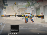 M4A1-S | Kurşunlu Vitray (FT) 4 stickerli