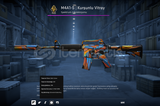 M4A1-S Kurşunlu Vitray Görevde Kullanılmış