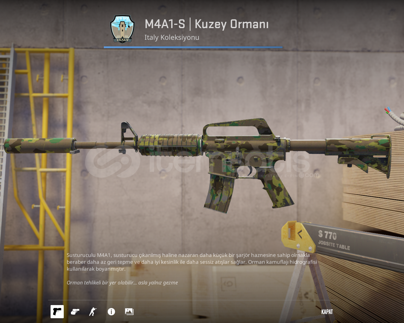 M4A1-S | Kuzey Ormanı M4A1-S | Kuzey Ormanı