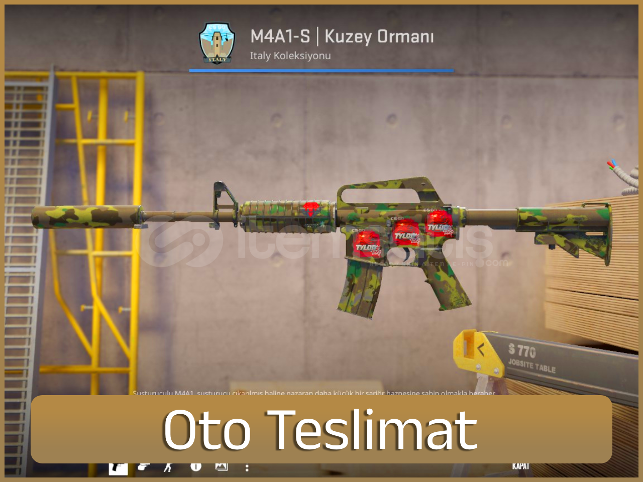 ⚡M4A1-S | Kuzey Ormanı #3 ⚡M4A1-S | Kuzey Ormanı #3