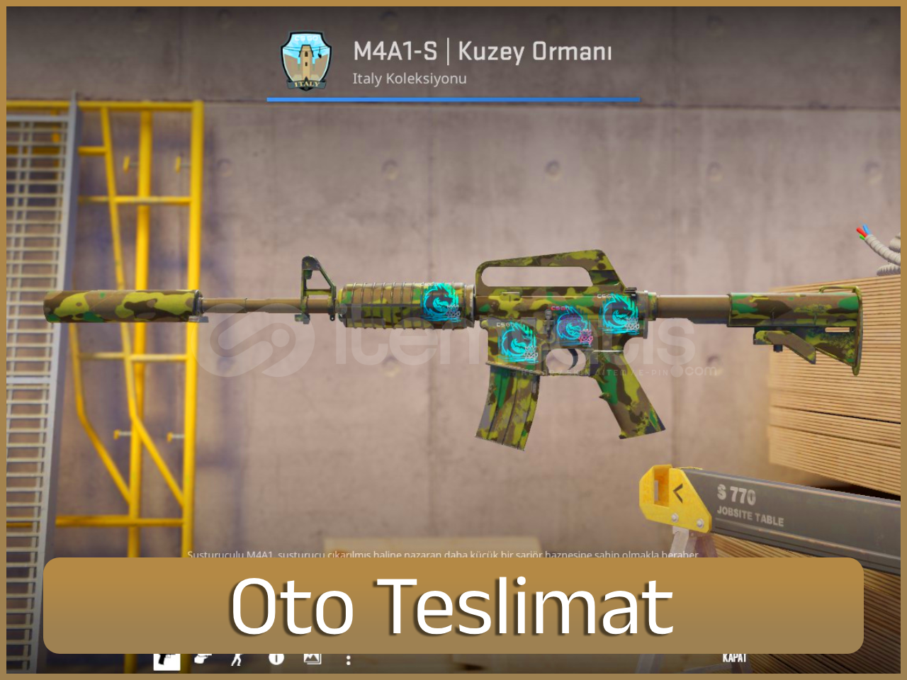 ⚡M4A1-S | Kuzey Ormanı #4 ⚡M4A1-S | Kuzey Ormanı #4