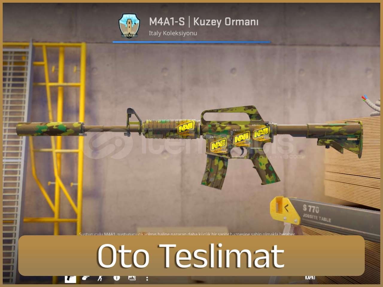 ⚡M4A1-S | Kuzey Ormanı #5  ⚡M4A1-S | Kuzey Ormanı #5