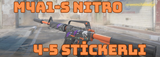 M4A1-S Nitro 4-5 STİCKERLI