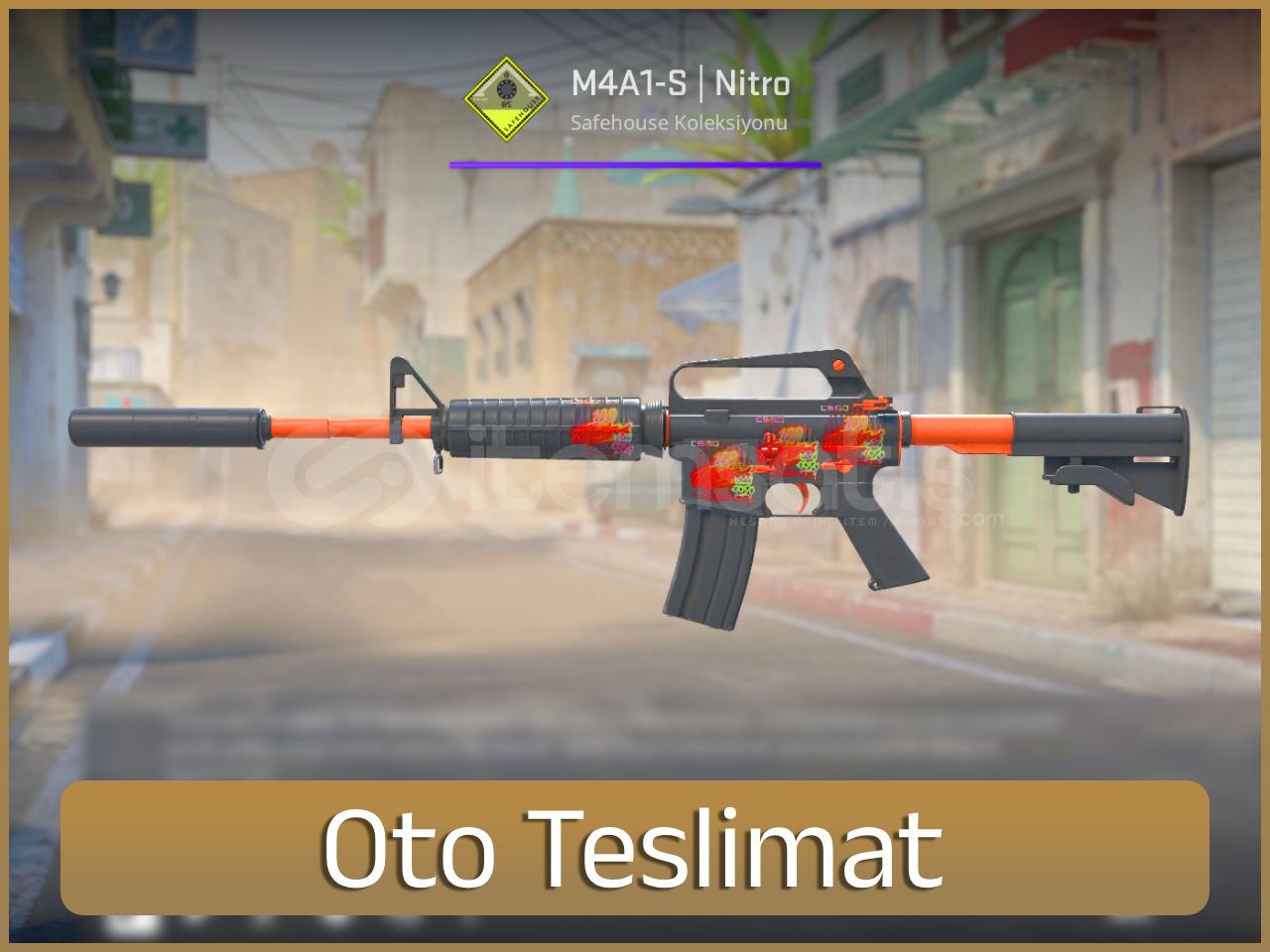⚡M4A1-S | Nitro 4x Holo Sticker ⚡M4A1-S | Nitro 4x Holo Sticker