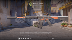 M4A1-S | NİTRO (FT) ÇIKARTMALI