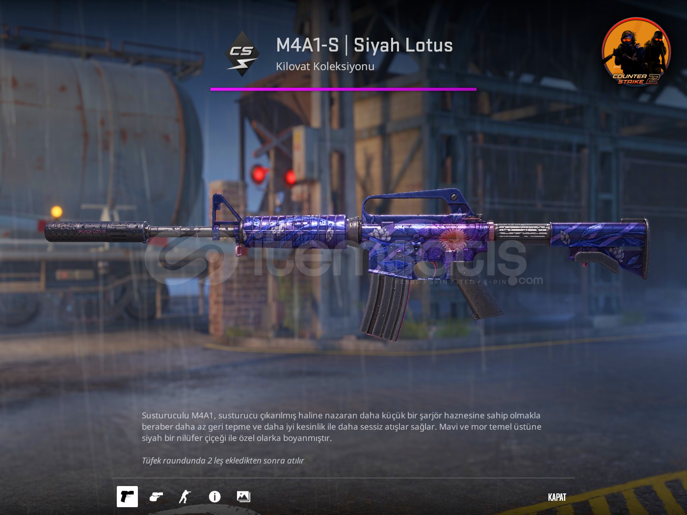 ⚡M4A1-S | Siyah Lotus ⚡M4A1-S | Siyah Lotus