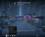 M4A1-S | Siyah Lotus (Görevde Kullanılmış)