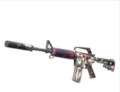 M4A1-S | Vaporwave (Battle-Scarred)