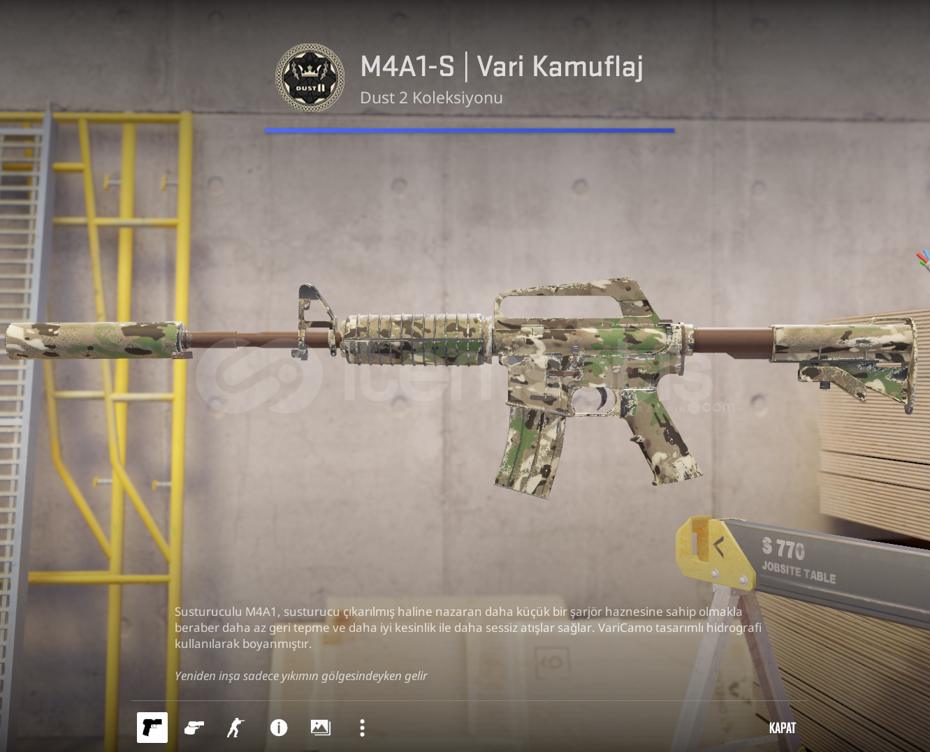 M4A1-S | Vari Kamuflaj (FT) M4A1-S | Vari Kamuflaj (FT)