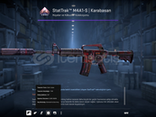 STAT TRAK M4A1 KARABASAN