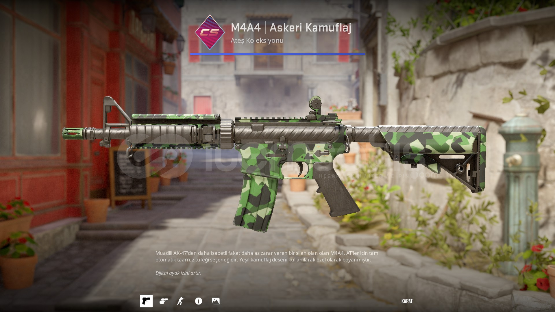 M4A4 | Askeri Kamuflaj M4A4 | Askeri Kamuflaj