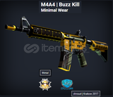 M4A4 Buzz Kill Minimal Wear