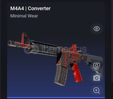 M4A4 | Converter (MW) 0.102 float