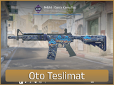 ⚡M4A4 | Deniz Kamuflajı 4x Sticker