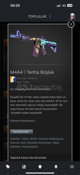 M4A4 | Desolate Space (Field-Tested)