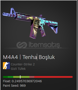 M4A4 | Desolate Space (Field-Tested)