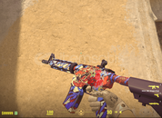 M4A4 Ejderha Kral (Az Aşınmış) - Dragon King