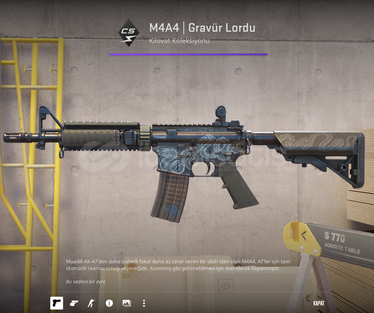 M4A4 | Etch Lord (Field-Tested) M4A4 | Etch Lord (Field-Tested)