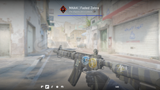 Koleksiyonluk - M4A4 Faded Zebra eSports 2013