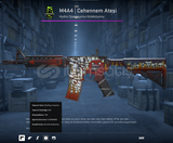 M4A4 | Hellfire (Field-Tested)