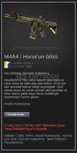 M4A4 | Horus'un Gözü (Field-Tested)