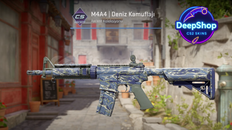 M4A4 | Naval Shred Camo (Field-Tested)