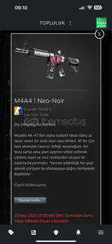 M4A4 | Neo-Noir Az aşınmış