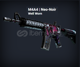 M4A4 Neo-Noir Well Worn 2