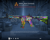 M4A4 | Renk Cümbüşü (Görevde Kullanılmış)