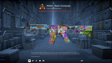 M4A4 | Renk Cümbüşü (Görevde Kullanılmış)