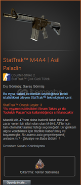 M4A4 ROYAL PALADİN STATTRAK