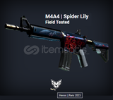 M4A4 Spider Lily Field Tested 23 HEROİC PARİS