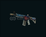 M4A4 | Spider Lily (Well-Worn)