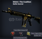 M4A4 The Coalition Battle Scarred