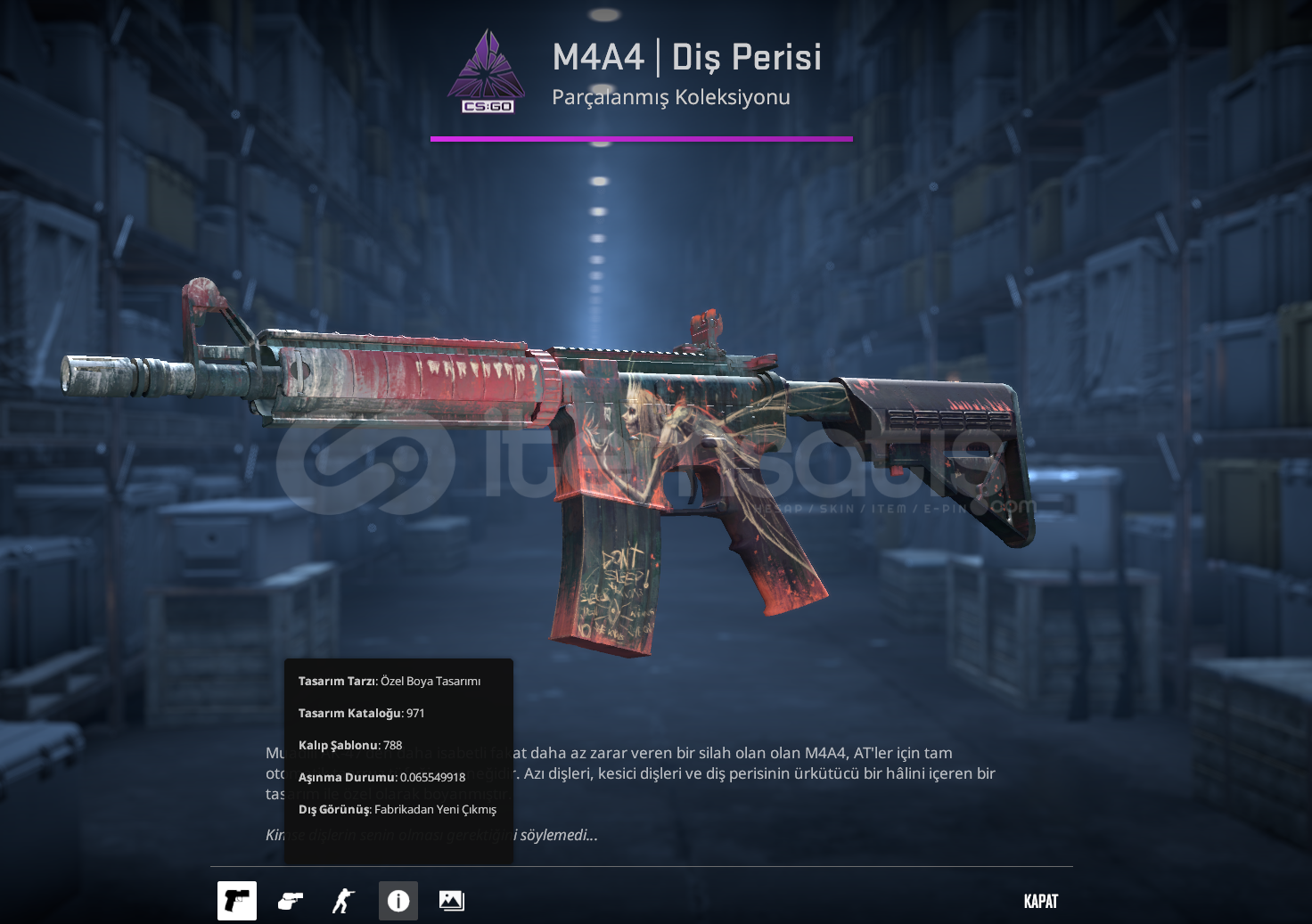 M4A4 | Tooth Fairy (FN) M4A4 | Tooth Fairy (FN)
