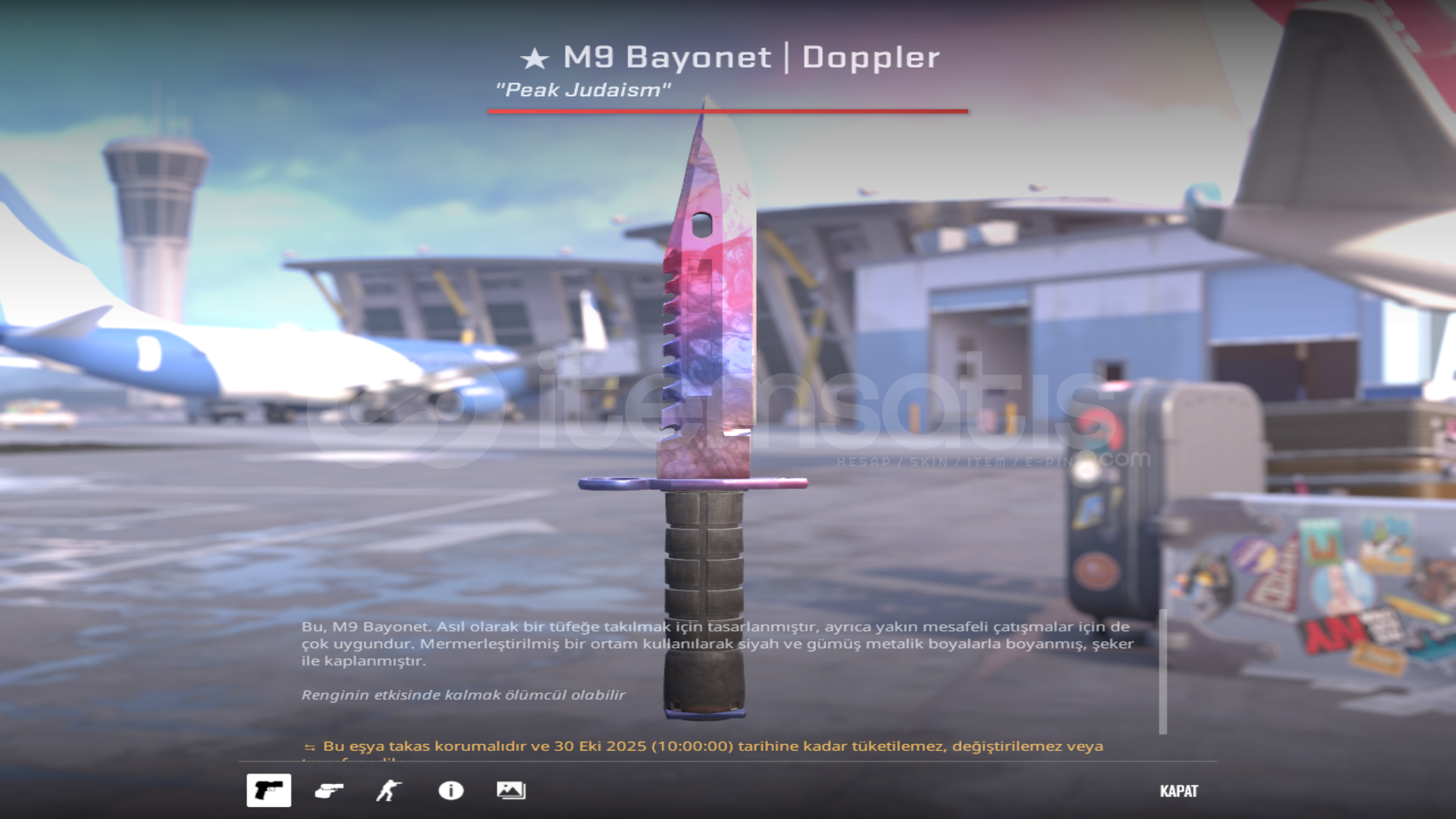 ★ M9 Bayonet | Doppler Phase 1 (Factory New) ★ M9 Bayonet | Doppler Phase 1 (Factory New)