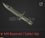 ★ M9 Bayonet | Safari Ağı (Görevde Kullanılmış)