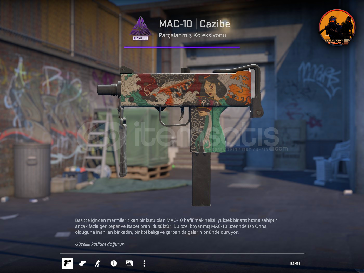 ⚡MAC-10 | Cazibe ⚡MAC-10 | Cazibe