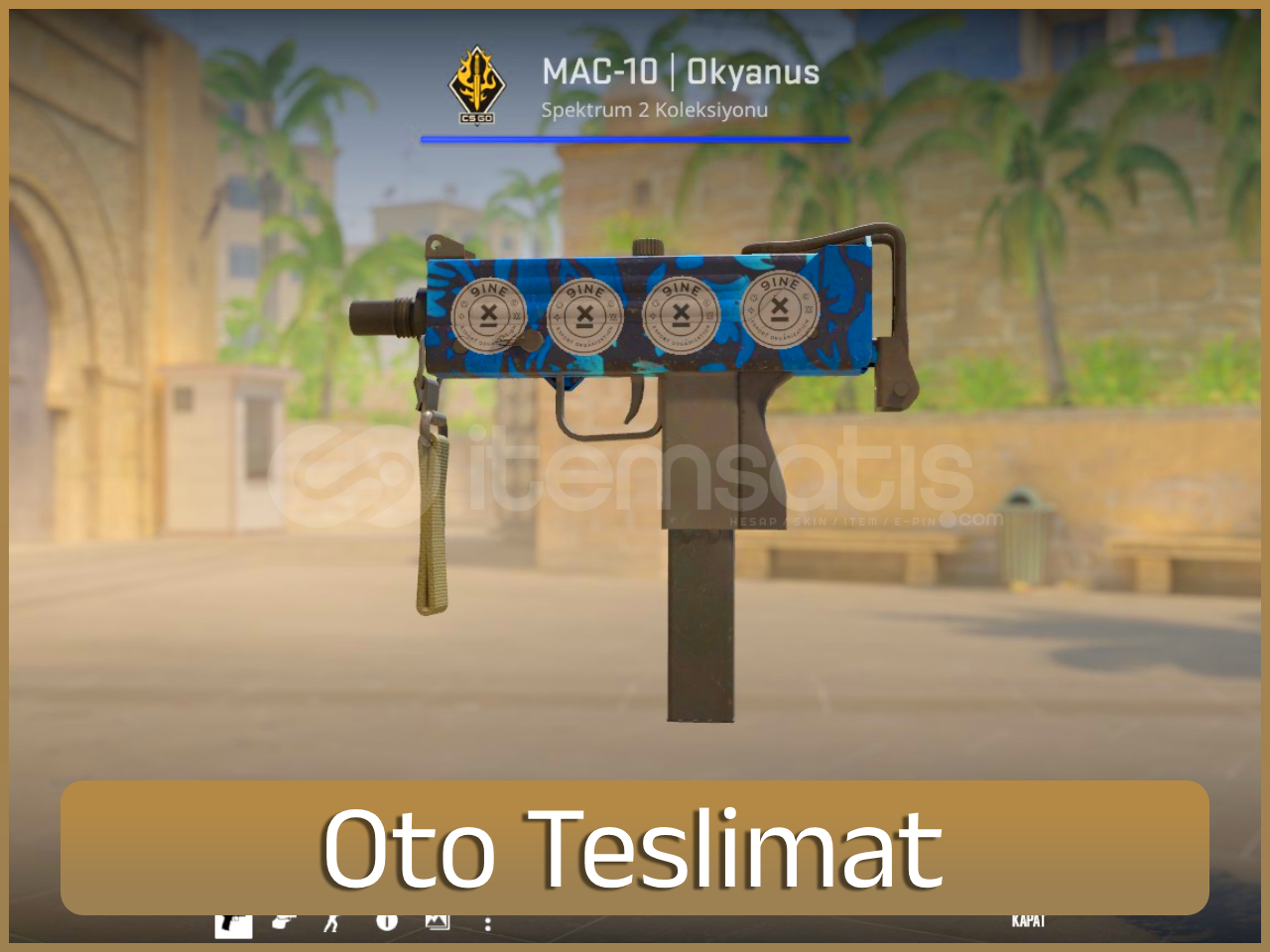 ⚡MAC-10 | Okyanus 4x Sticker ⚡MAC-10 | Okyanus 4x Sticker