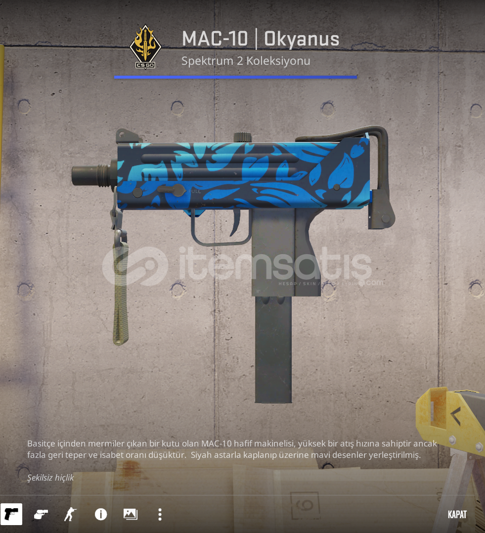 ⚡ MAC-10 | Okyanus ⚡ MAC-10 | Okyanus