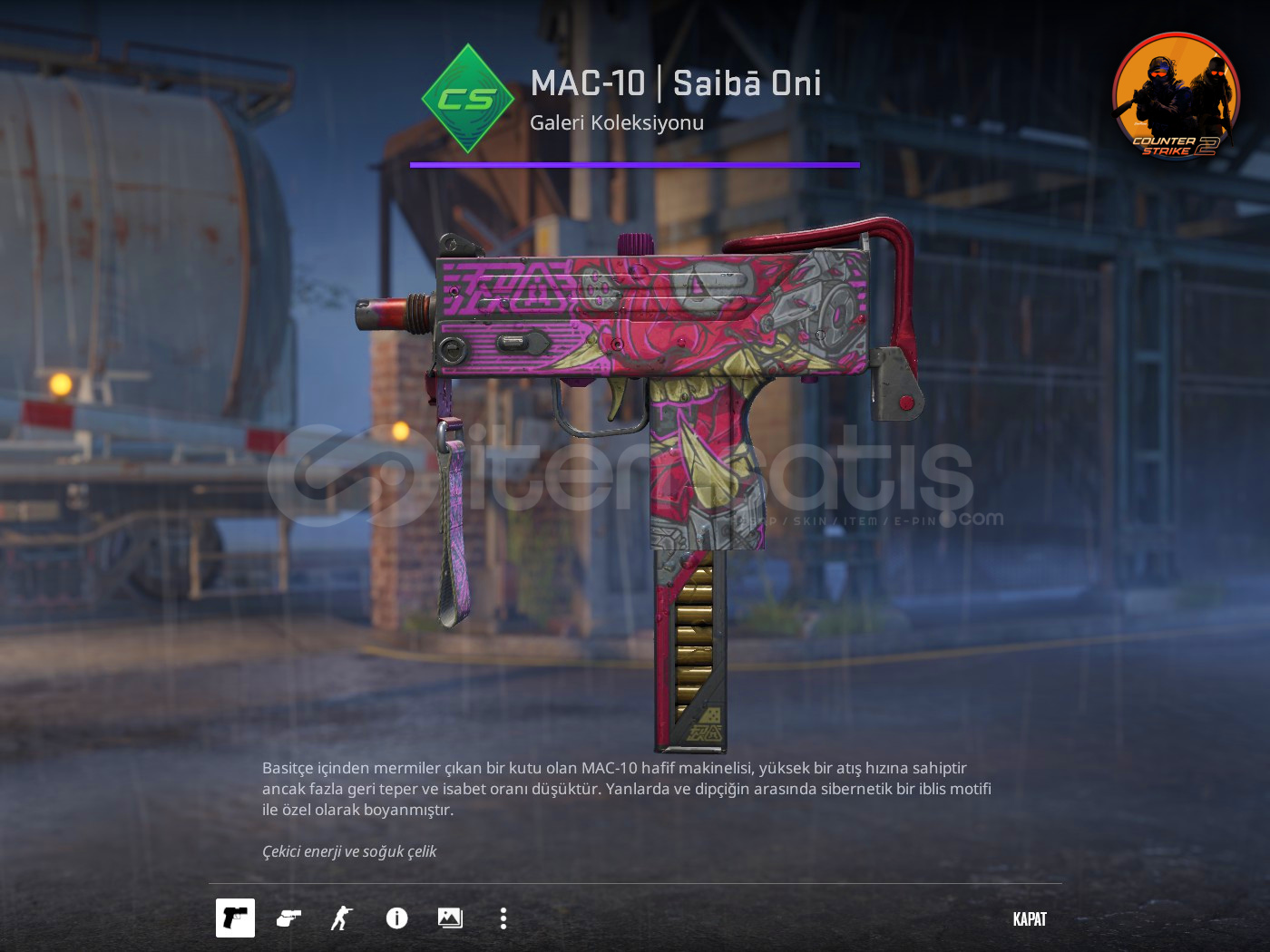 ⚡MAC-10 | Saibā Oni ⚡MAC-10 | Saibā Oni