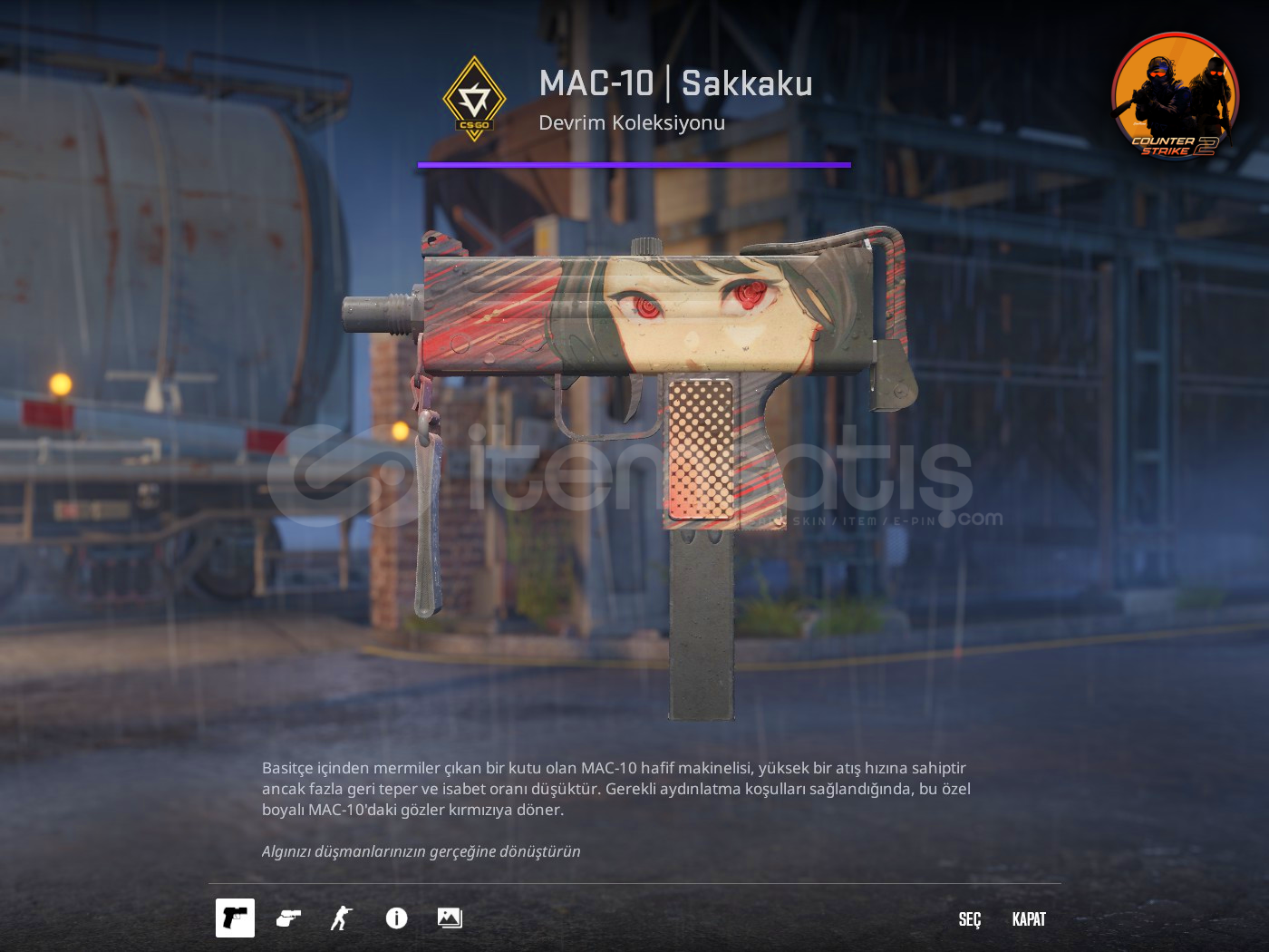 ⚡MAC-10 | Sakkaku ⚡MAC-10 | Sakkaku