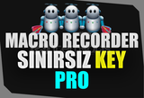 ⭐GARANTİLİ⭐MACRO RECORDER PRO SINIRSIZ KEY