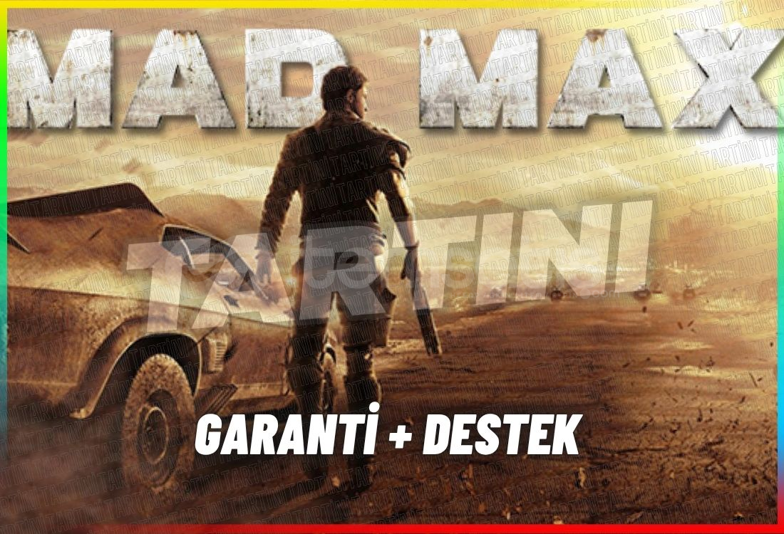 ⭐Mad Max⭐GARANTİ+DESTEK⭐ ⭐Mad Max⭐GARANTİ+DESTEK⭐