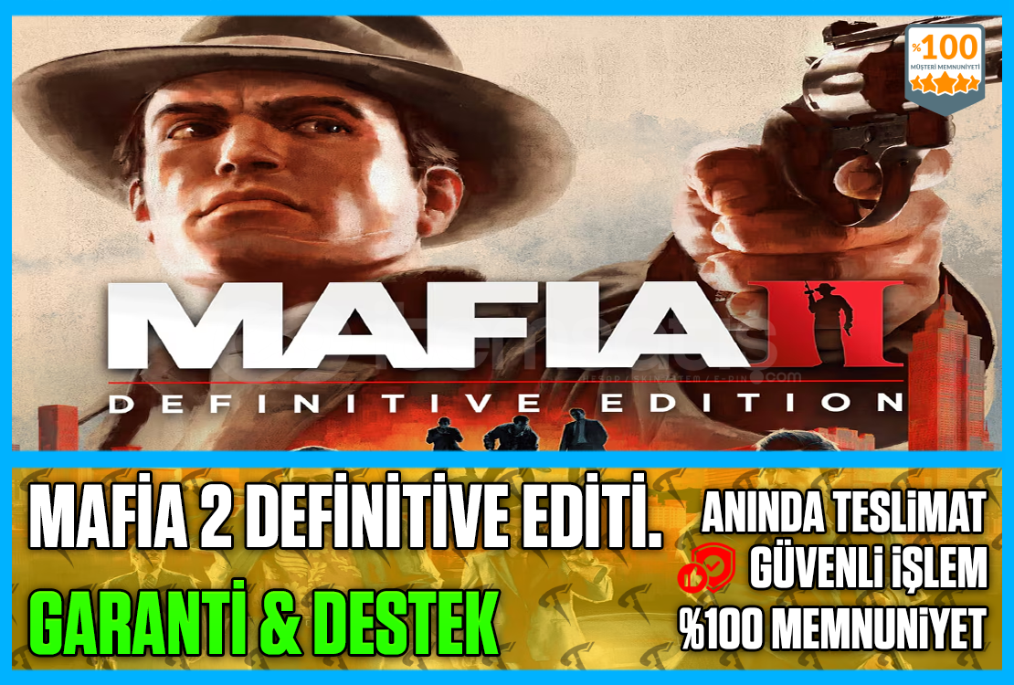 ⭐️☘️Mafia 2 Definitive Edition❤️Sorunsuz❤️ ⭐️☘️Mafia 2 Definitive Edition❤️Sorunsuz❤️