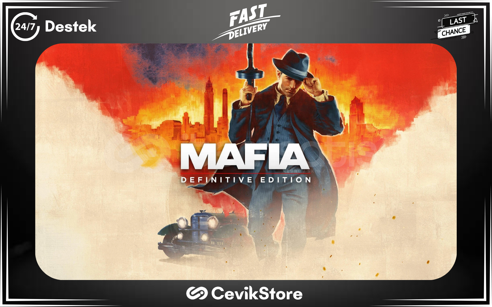 ⭐Mafia: Definitive Edition + Garanti⭐ ⭐Mafia: Definitive Edition + Garanti⭐